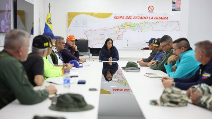 Delcy Rodríguez alimentos La Guaira