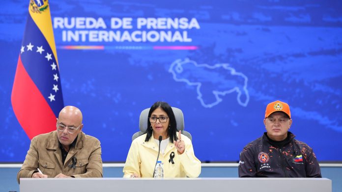 delcy rodriguez terremotos venezuela