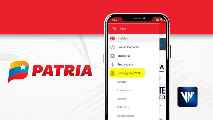 Sistema Patria sismos