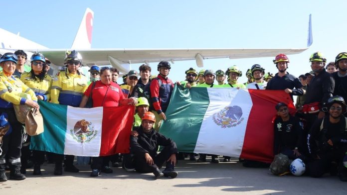 México incorpora 127 nuevos brigadistas a labores de rescate en Venezuela México Venezuela brigadistas